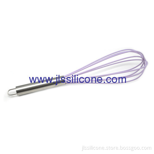 11.5 Inch Stainless Steel Handled Silicone Egg Whisk